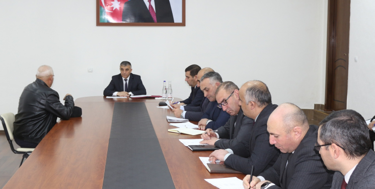 Rayon İcra Hakimiyyəti başçısının səlahiyyətlərini icra edən Natiq Nağıyev növbəti vətəndaş qəbulu keçirib