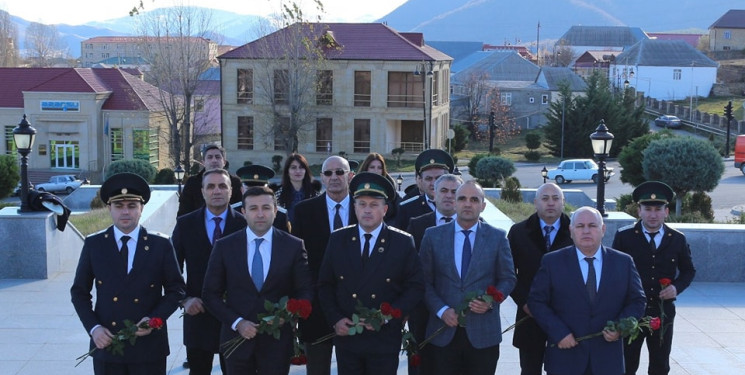 Gədəbəydə Ədliyyə işçilərinin peşə bayramı günü qeyd olunub